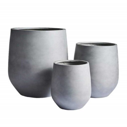 Dorlis Fiberstone Pot Planter Orren Ellis - Image 3