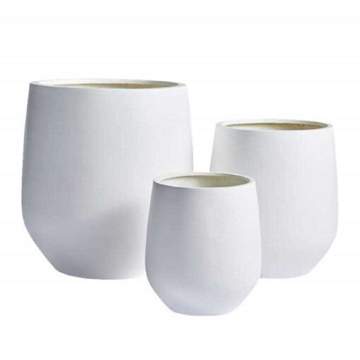 Dorlis Fiberstone Pot Planter Orren Ellis - Image 2