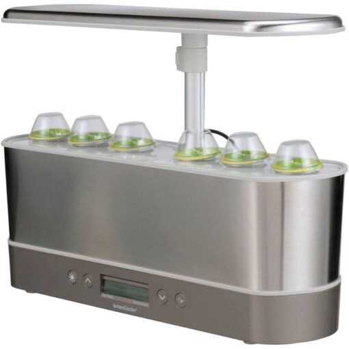 AeroGarden Stainless Harvest Elite Slim Heirloom Salad - Image 3