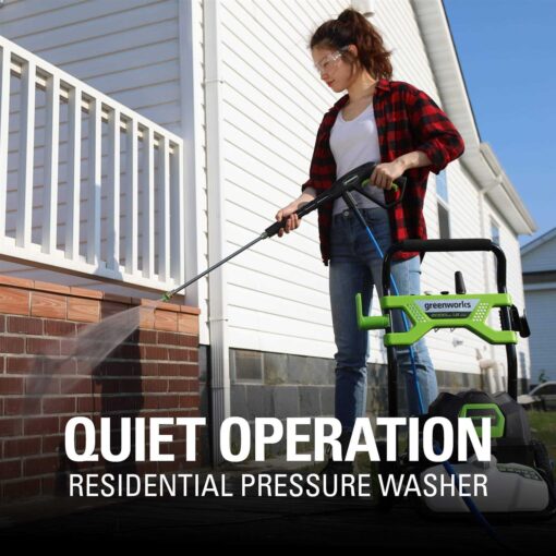 Greenworks Premium 2000 PSI 1.2 GPM Electric Pressure Washer - Image 2