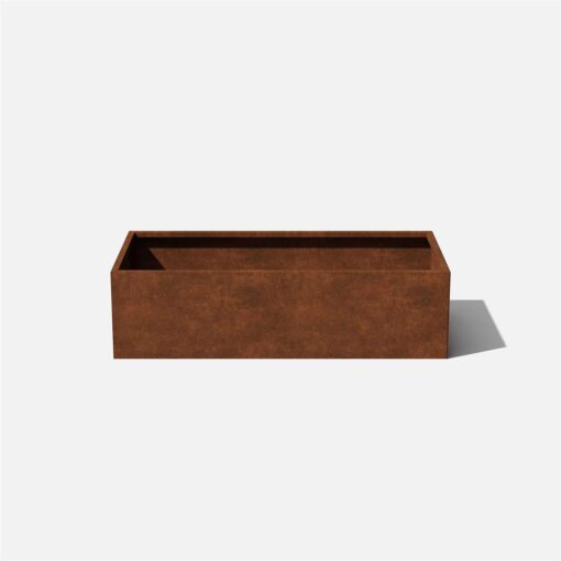 Veradek 4 ft Corten Steel Garden Bed - Image 3