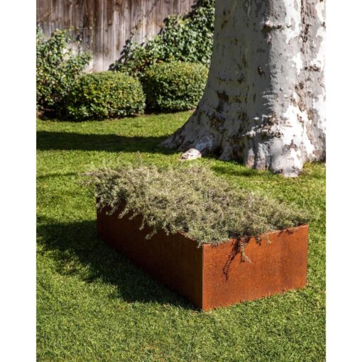 Veradek 4 ft Corten Steel Garden Bed - Image 5