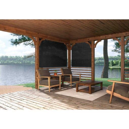 Coolaroo Cordless Exterior Roller Shade - Image 4