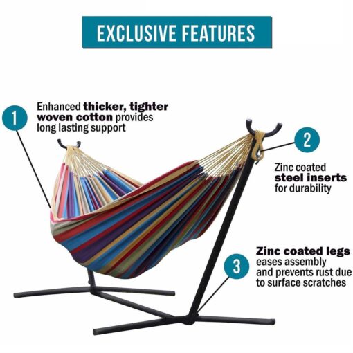 Vivere Double Hammock Stand - Image 3