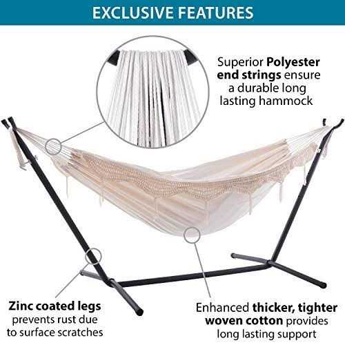 Vivere Double Hammock Stand - Image 4