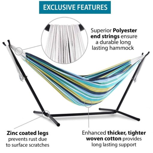 Vivere Double Hammock Stand - Image 5