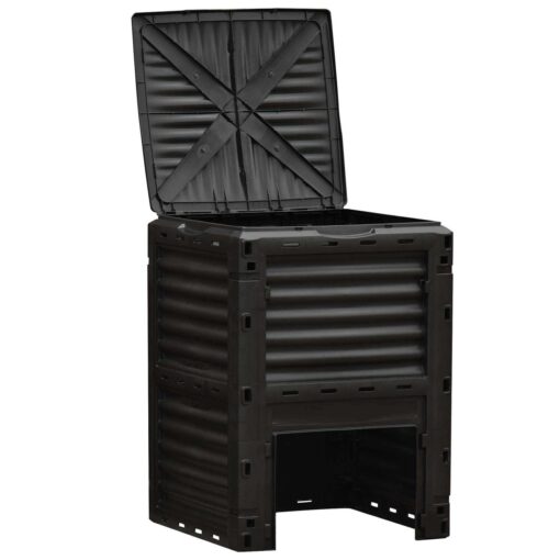 Outsunny Garden Compost Bin 80 Gallon Outdoor Large Capacity Composter Fast Create Fertile Soil Aerating Box - Image 3