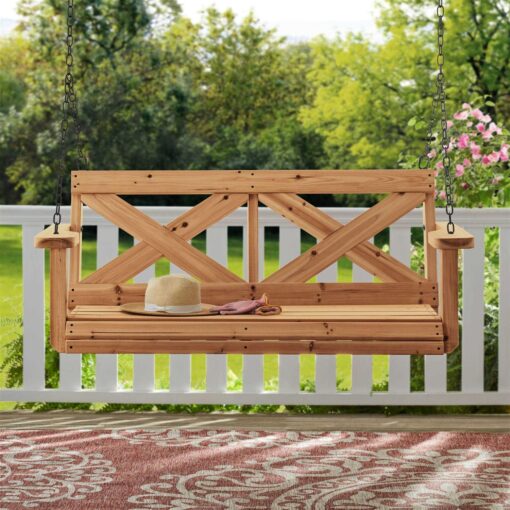Backyard Discovery Farmhouse Porch Swing - Image 4
