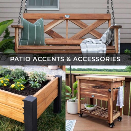Backyard Discovery Farmhouse Porch Swing - Image 5