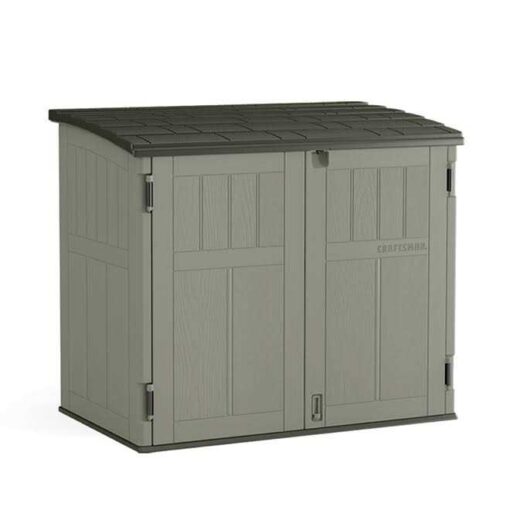 Craftsman Resin Horizontal Storage Shed