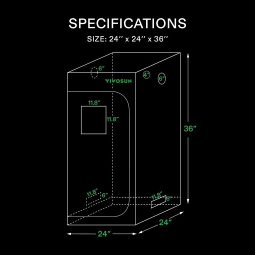 Grow Tent Hydroponics Indoor Plant - Image 5