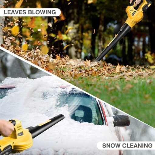 SnapFresh Leaf Blower -20V Cordless Leaf Blower with Battery & Charger - Image 4