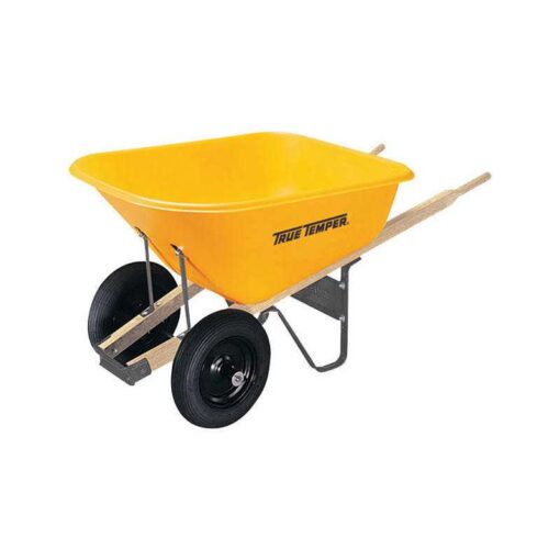 True Temper Poly Wheelbarrow 8 cu ft - Image 2