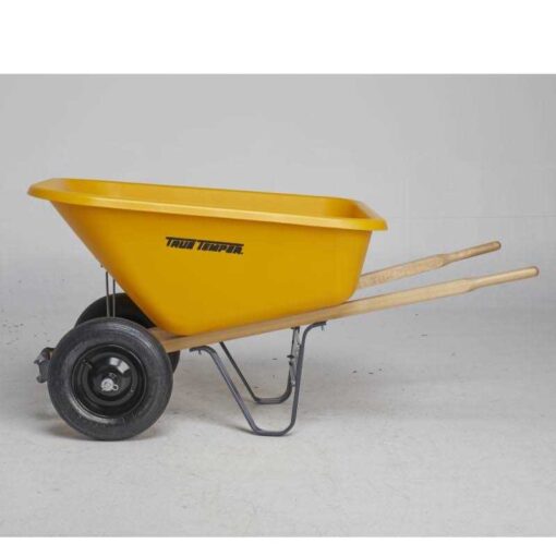 True Temper Poly Wheelbarrow 8 cu ft - Image 5