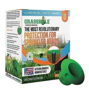GRASSHOLE Sprinkler Head Protection Sprinkler Donut Lawn Sprinkler Guard