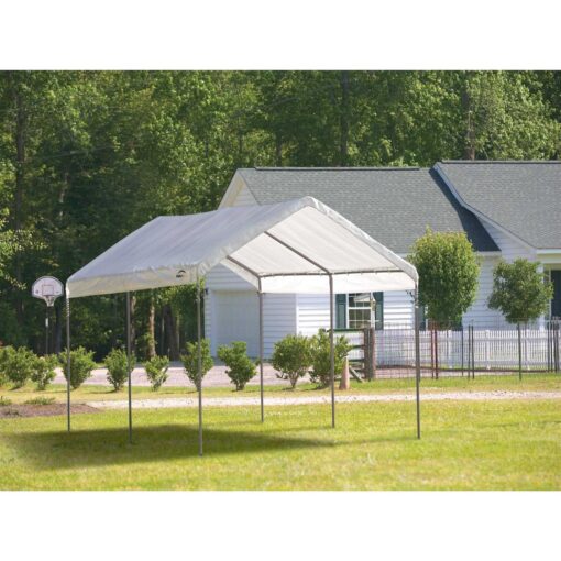 ShelterLogic 19.5-ft x 10-ft Rectangle White Party Canopy 26019 - Image 3