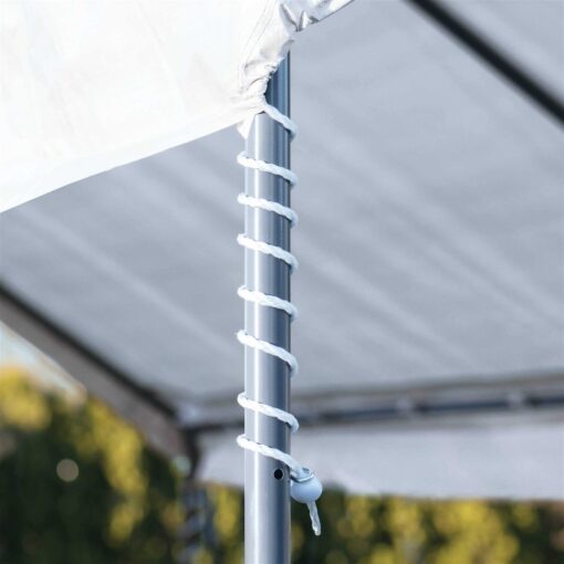 ShelterLogic 19.5-ft x 10-ft Rectangle White Party Canopy 26019 - Image 2