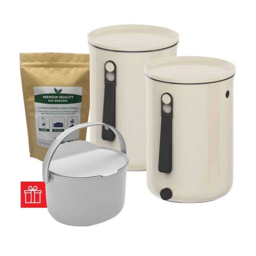 Bokashi Compost Odor-Free Kitchen Compost Bucket - Image 5