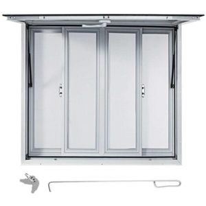 VEVOR Concession Stand Serving Window Food Truck Service Awning SCFWCKYCB
