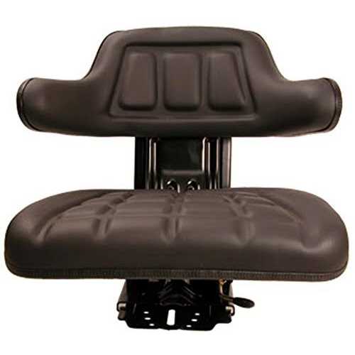 Black Universal Tractor Seat WITH SUSPENSION - Image 3
