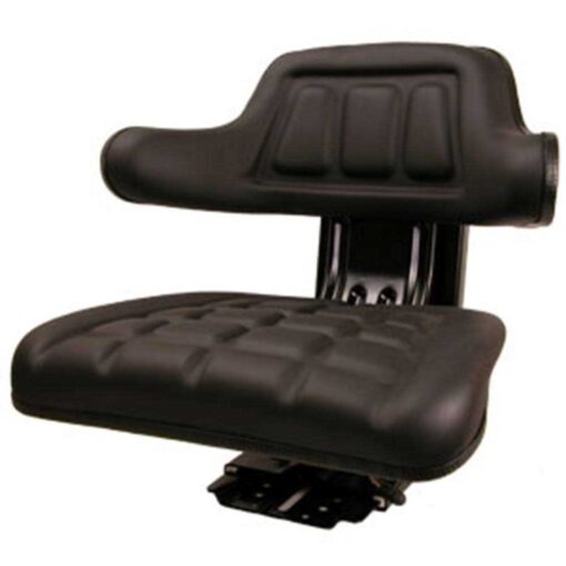 Black Universal Tractor Seat WITH SUSPENSION - Image 5