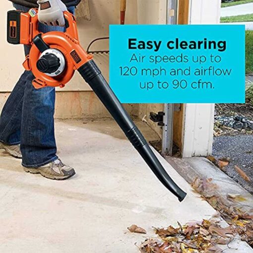 BLACK+DECKER LSW36 40V MAX* Lithium Cordless Sweeper - Image 4