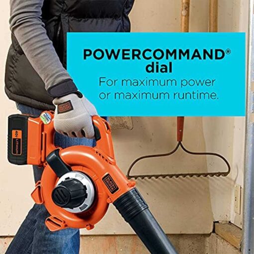 BLACK+DECKER LSW36 40V MAX* Lithium Cordless Sweeper - Image 5