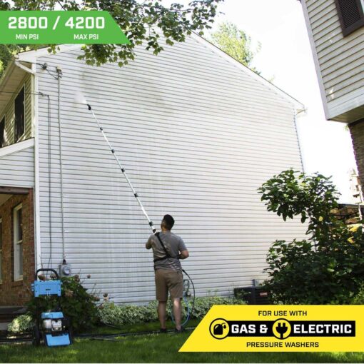SurfaceMaxx 18-ft 4200 PSI Pressure Washer Telescoping Wand SGY-PWA95 - Image 4
