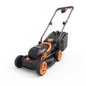 Worx 40V Power Share 4.0Ah 14 inch Cordless Lawn Mower (Battery and Charger Included), Black - Wg779