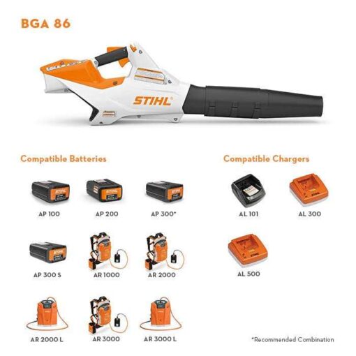 Stihl BGA 86 Handheld Battery Blower - Image 2