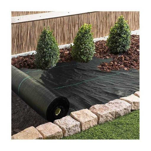 Lgjiaojiao Weed Barrier Landscape Fabric Heavy Duty Weed Block Gardening Ground Cover Mat