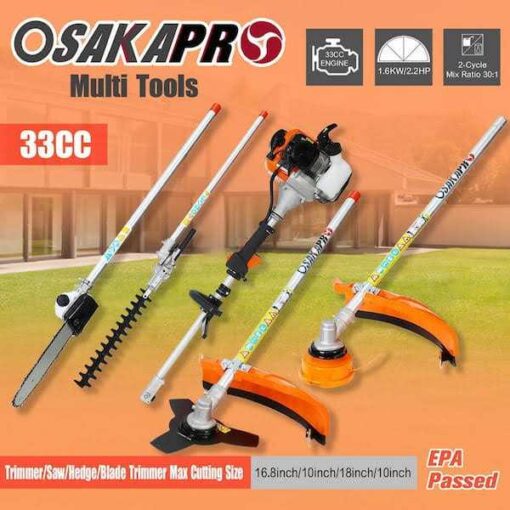 4-in-1 Multi-Functional 33CC 2-Cycle Garden Tool System - Image 2