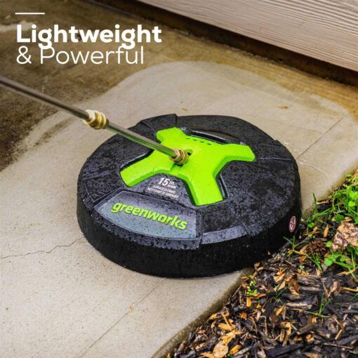 Greenworks 5210902 15 Extension Included Surface Cleaner - Image 2
