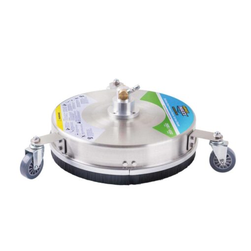 SurfaceMaxx 14.5-in 4500 PSI Rotating Surface Cleaner for Gas Pressure Washers Stainless Steel