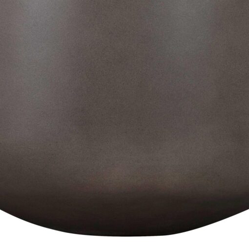Amethyst Round Lightweight Concrete Indoor or Outdoor Planter Armen Living - Image 2