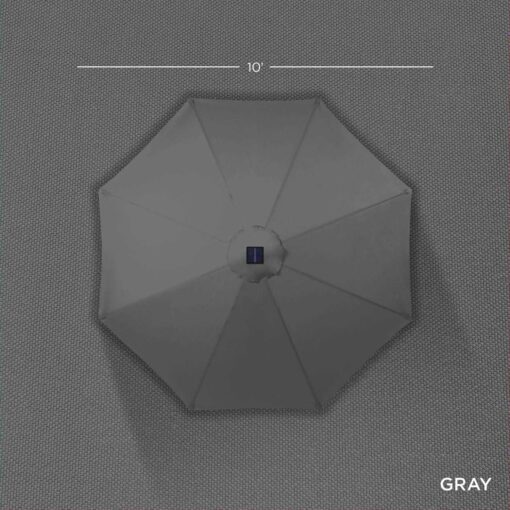 Best Choice Products Solar LED Lighted Patio Umbrella Tilt Adjustment - Image 5