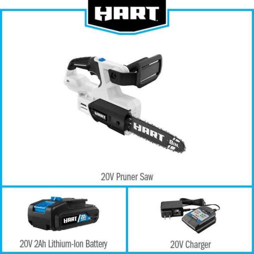 Hart 20-Volt 8-Inch Pruner Saw Battery or Charger - Image 2