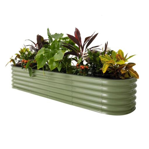 Vego Garden 17 Tall 9 In 1 Modular Metal Raised Garden Bed Kit - Image 2