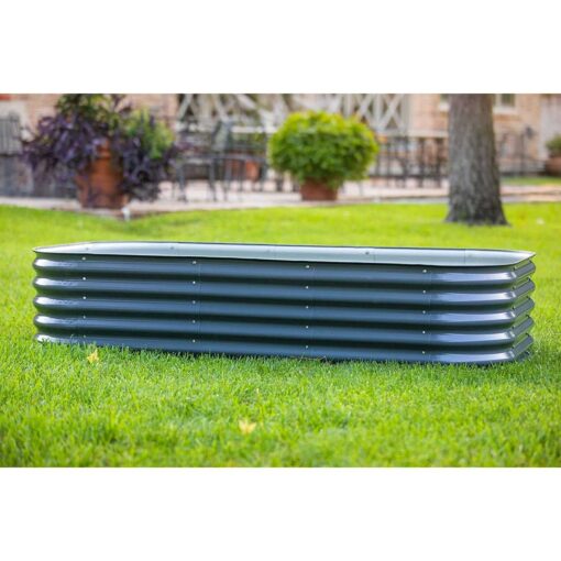 Vego Garden 17 Tall 9 In 1 Modular Metal Raised Garden Bed Kit - Image 3