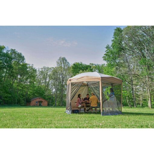 Coleman Instant 12' x 10' Backhome Screenhouse with Sidewall - Image 2
