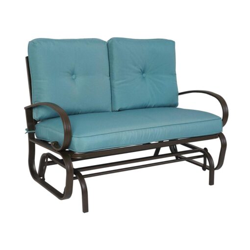 Kozyard Cozy Two Rocking Love Seats Glider Swing Bench/Rocker - Image 4