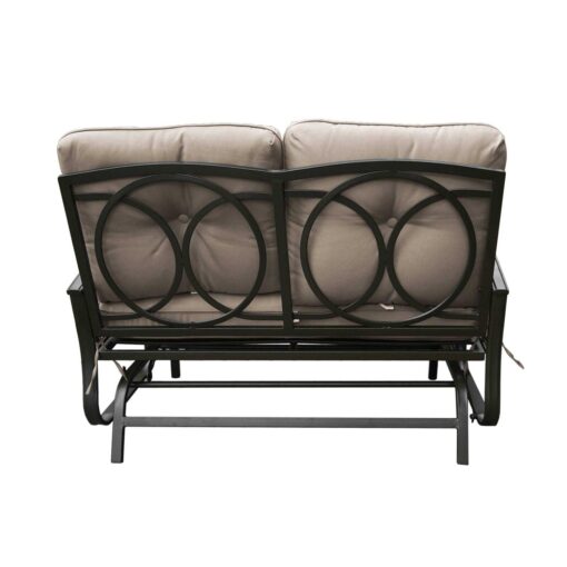 Kozyard Cozy Two Rocking Love Seats Glider Swing Bench/Rocker - Image 4
