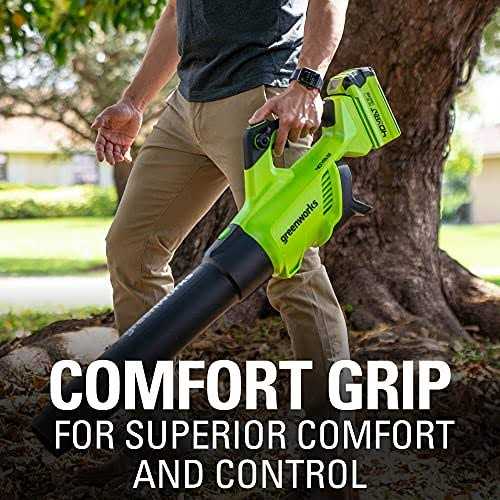 Greenworks 40V Cordless Axial Leaf Blower - Image 4