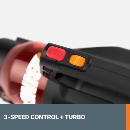 Worx 40V Turbine Cordless Brushless Leaf Blower WG584 - Image 3