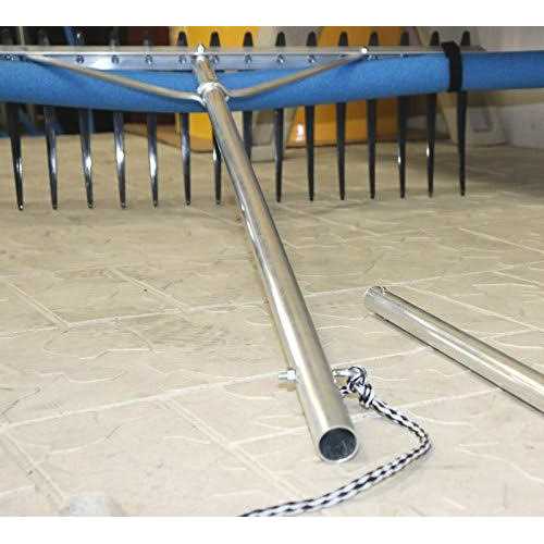 Aquatic Weed Rake with Long Tines For Lakes & Ponds - Image 2