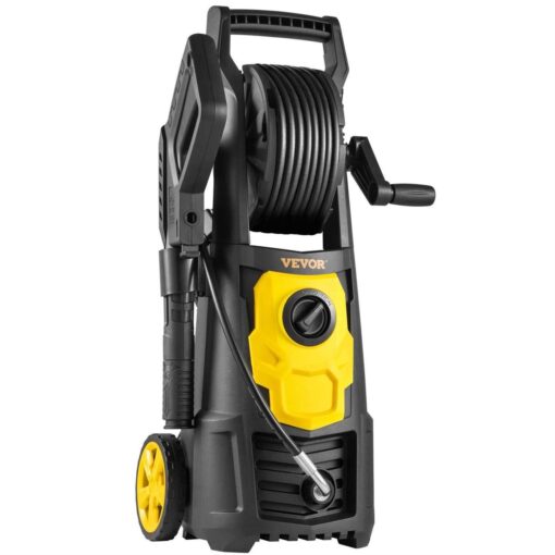 VEVOR Electric Pressure Washer 2000 PSI Max. 1.76 GPM Power Washer with 30 ft Hose & Reel - Image 3