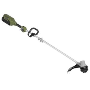 Green Machine 62V Cordless String Trimmer Brushless motor and Auto-Wind spool Battery and Charger