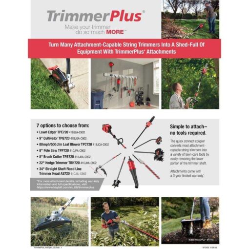 Trimmer Plus Hedge Trimmer Attachment - Image 2
