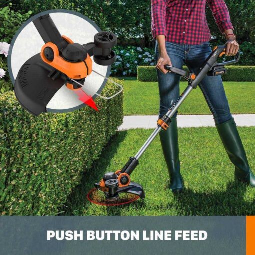 WORX Power Share 20V GT 3.0 Trimmer & Turbine Blower - WG928 - Image 2