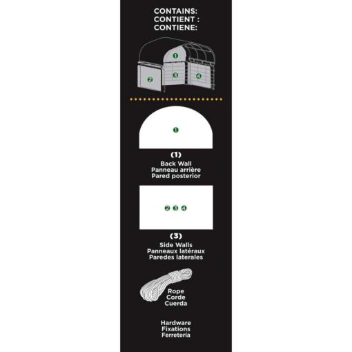 ShelterLogic Corral Shelter Enclosure Kit - Image 4